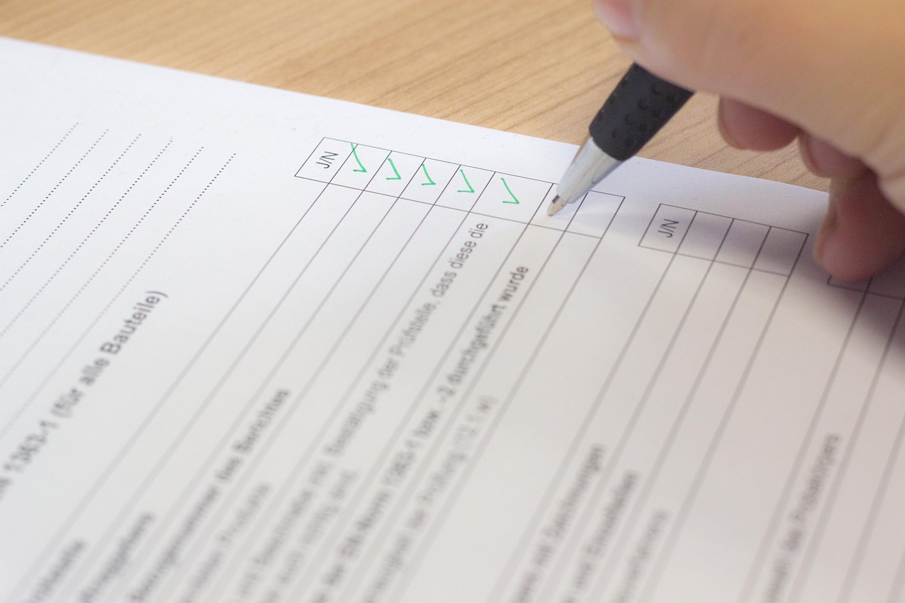 A practical guide to making a complete checklist